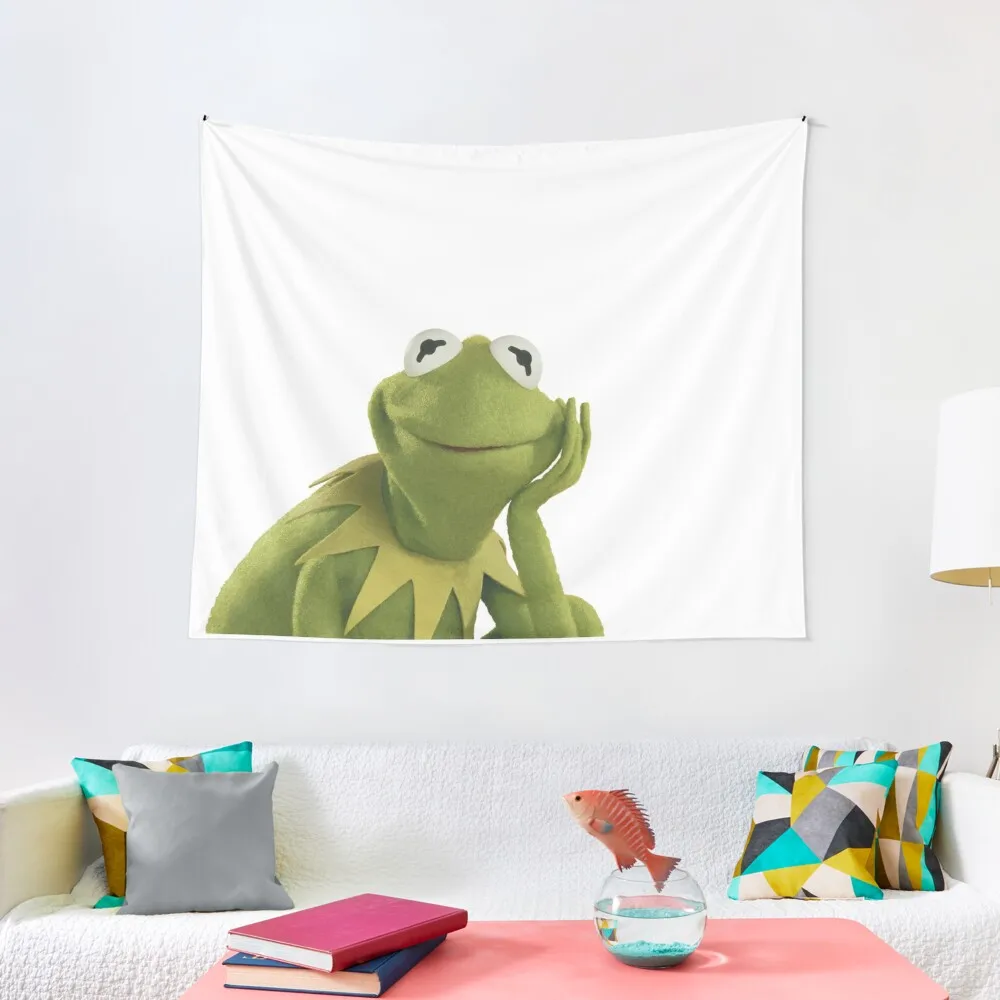 Kermit The Frog Tapestry Wall Decorations Wallpapers Home Decor Tapestry