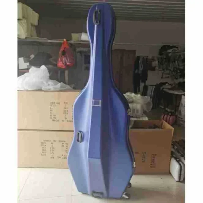 Fiberglass large bass, bass cello case, bass hard box, foreign trade export