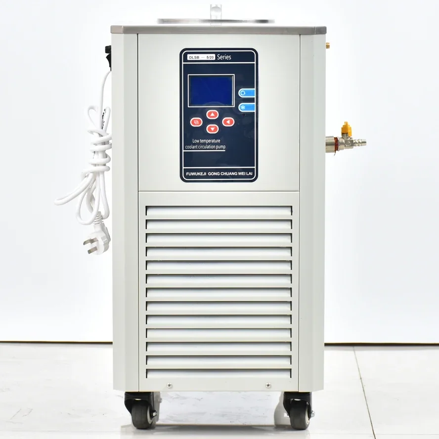 2026  nbLow Temperature Cryogenic Cooling Liquid Circulator DLSB Small Chiller 5 L 5L Rotary Evaporator Vacuum Pump