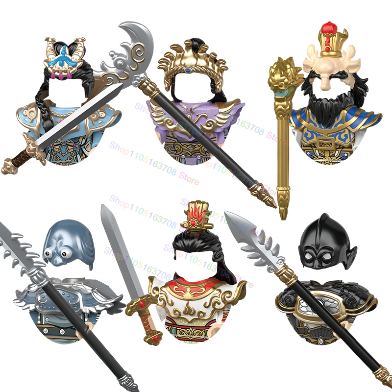 ชุดตัวต่อจิ๋วเจ้าหญิงหว่านเซิง วิถีการเดินทางสู่ตะวันตก ของเล่นตกแต่ง ของขวัญเทศกาลคริสต์มาส 30323