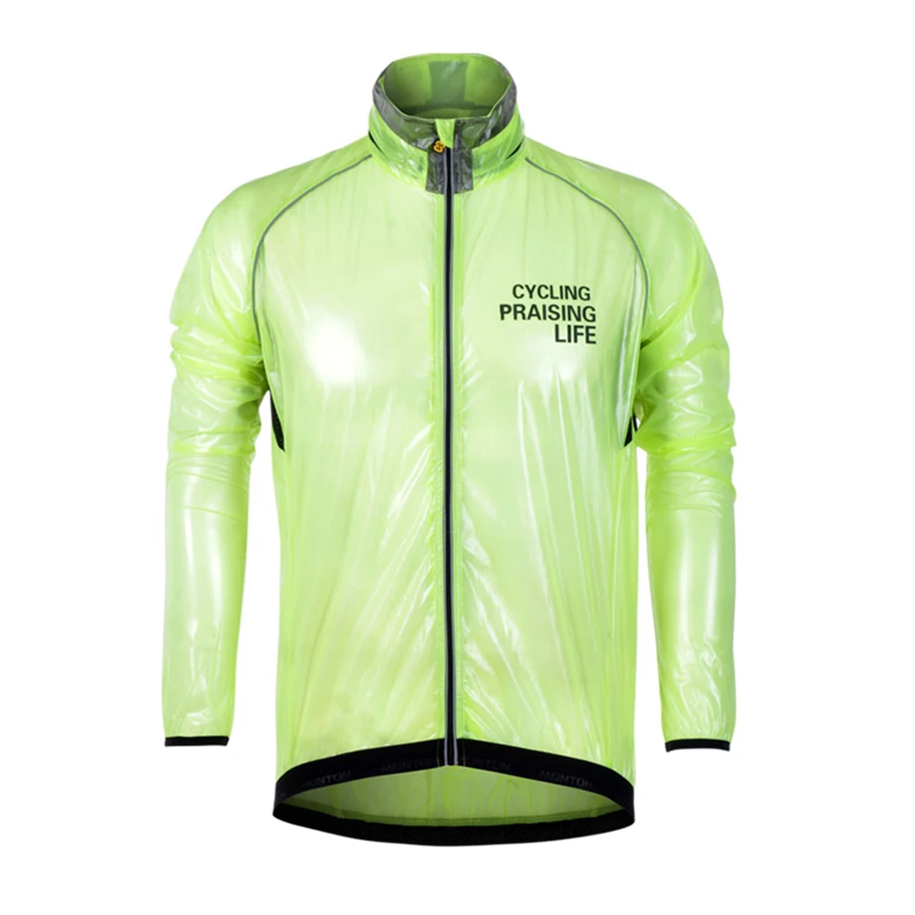Chubasquero ciclismo hombre cortavientos MTB manga larga impermeable - imagen 3