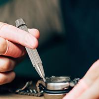 Watch Hand Presser, Alloy Steel Watchmaker Tool, Professional Pointer Adjustment Tool Adjusting Rod Bar Watch Hand Pusher