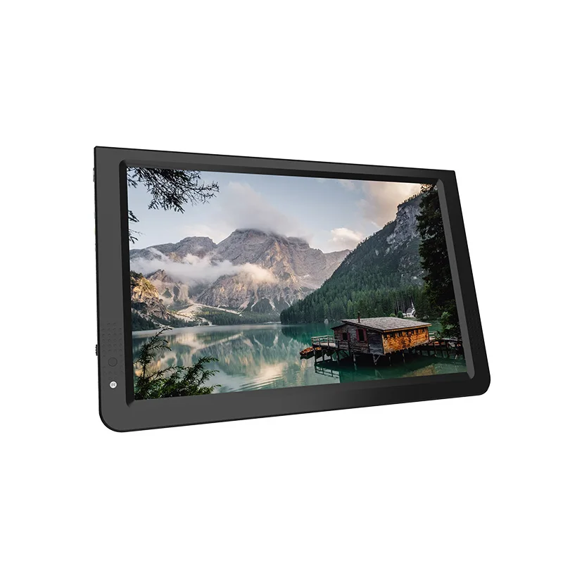 Portable LED TV 12 Inch Android Smart TV 1280x800 16:9 DVB-C Low Power for Home Use Power Outage Emergency Digital Television
