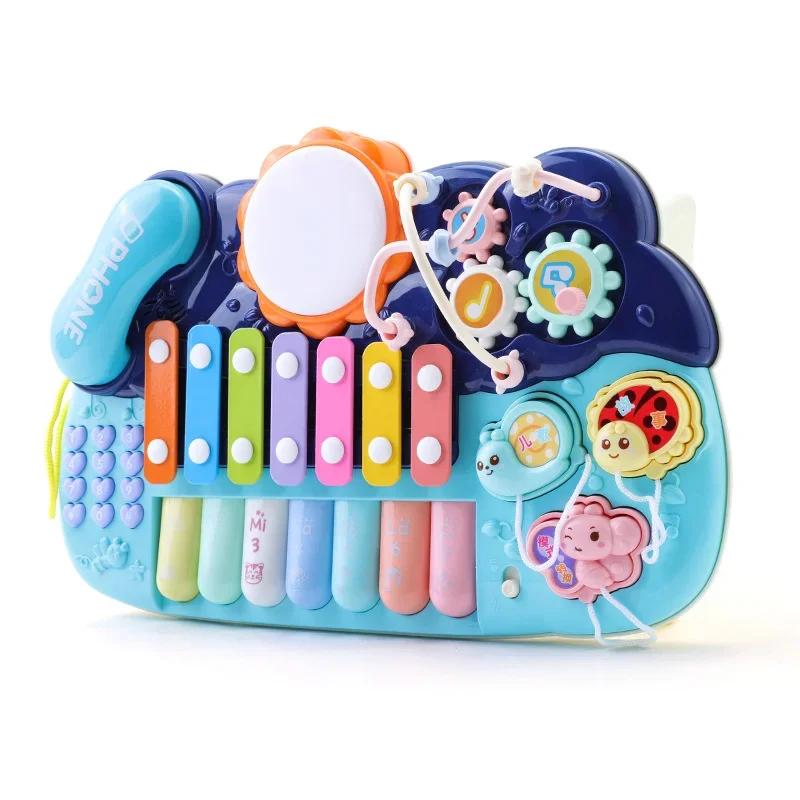 ألعاب تعليمية للأطفال موسيقي يلعب البيانو التعليم المبكر 0-1-2 سنة تنمية ذكاء الطفل 3 أولاد و