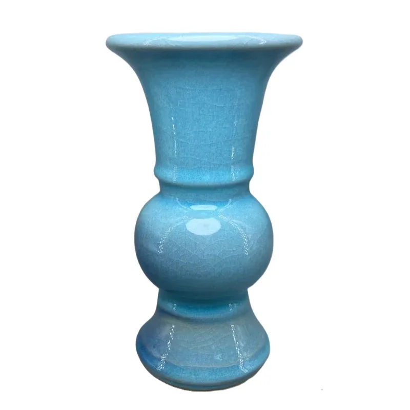 

Ceramic Vase Ornamental vase Handicrafts Jun Porcelain Has Ice Cracks Open Pieces Of Under-glaze Bubbles