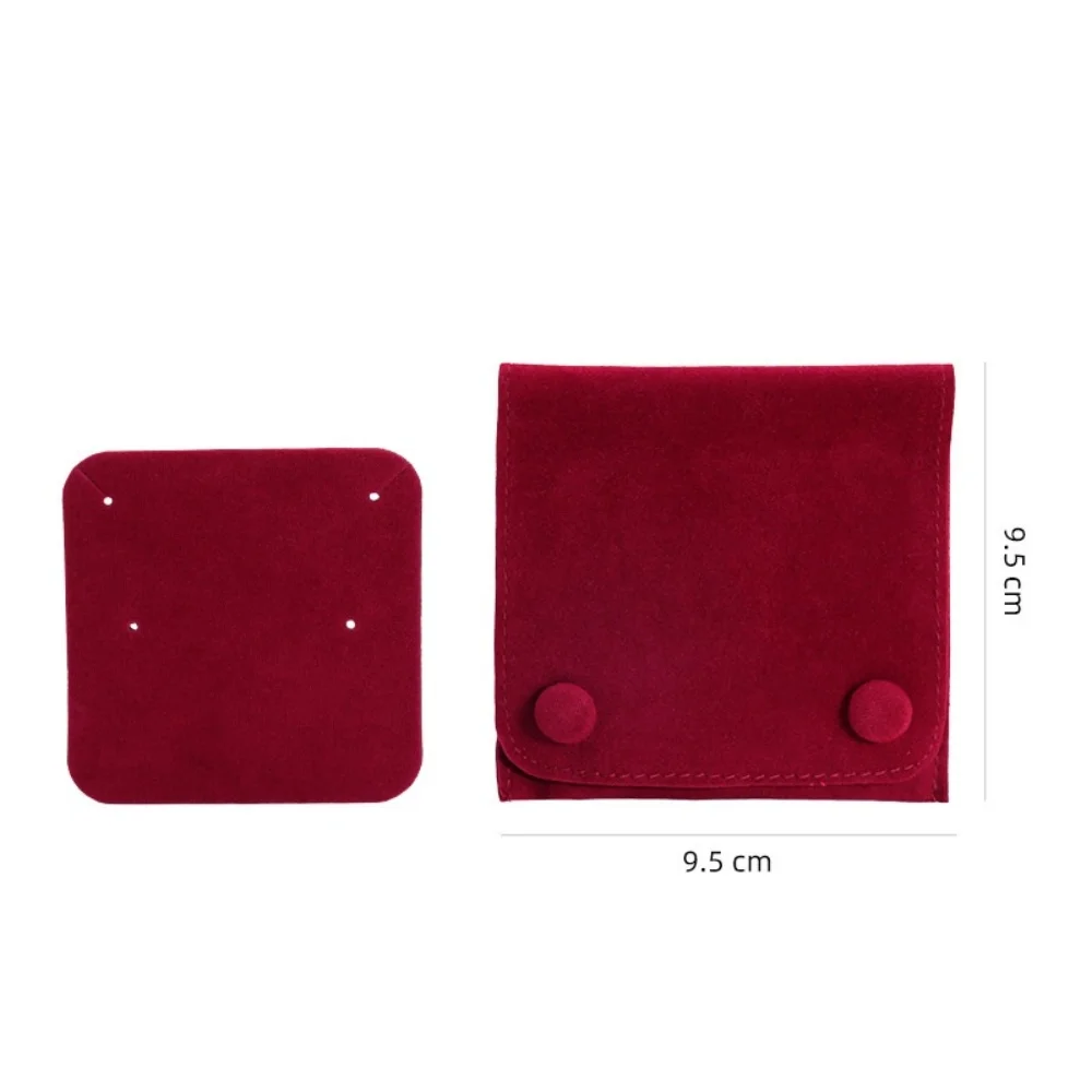 

1 шт., сумка для упаковки ювелирных изделий, мягкая бархатная сумка с кнопками, подарочная упаковка, сумка для хранения колец, браслетов, ожерелья, аксессуаров