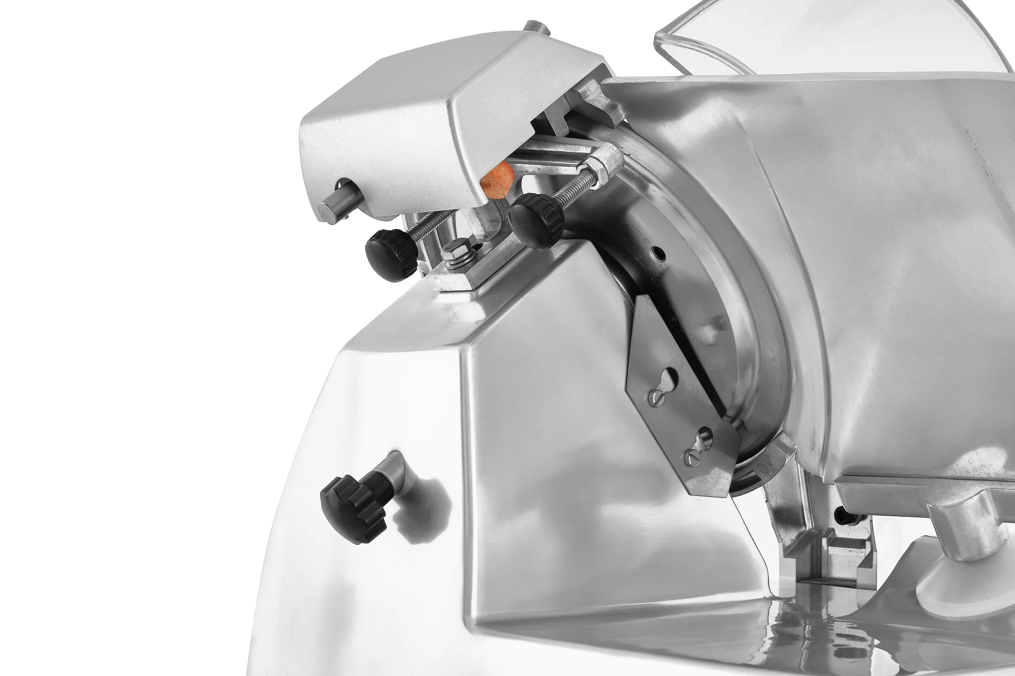 # ANew Semi-Automatic Standard Meat Slicer 220MM Stainless Steel Blade Diameter 0.2-15MM Adjustable Thickness Meat Cutter Alumin