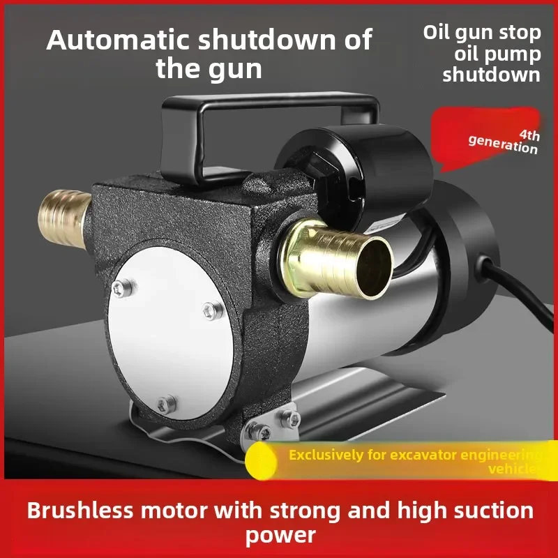 

2025 Electric Oil Pump, Forward and Reverse Rotation Oil Pump, 12V24V220V Automatic Start Stop Refueling Machine, Pure Copper Mo