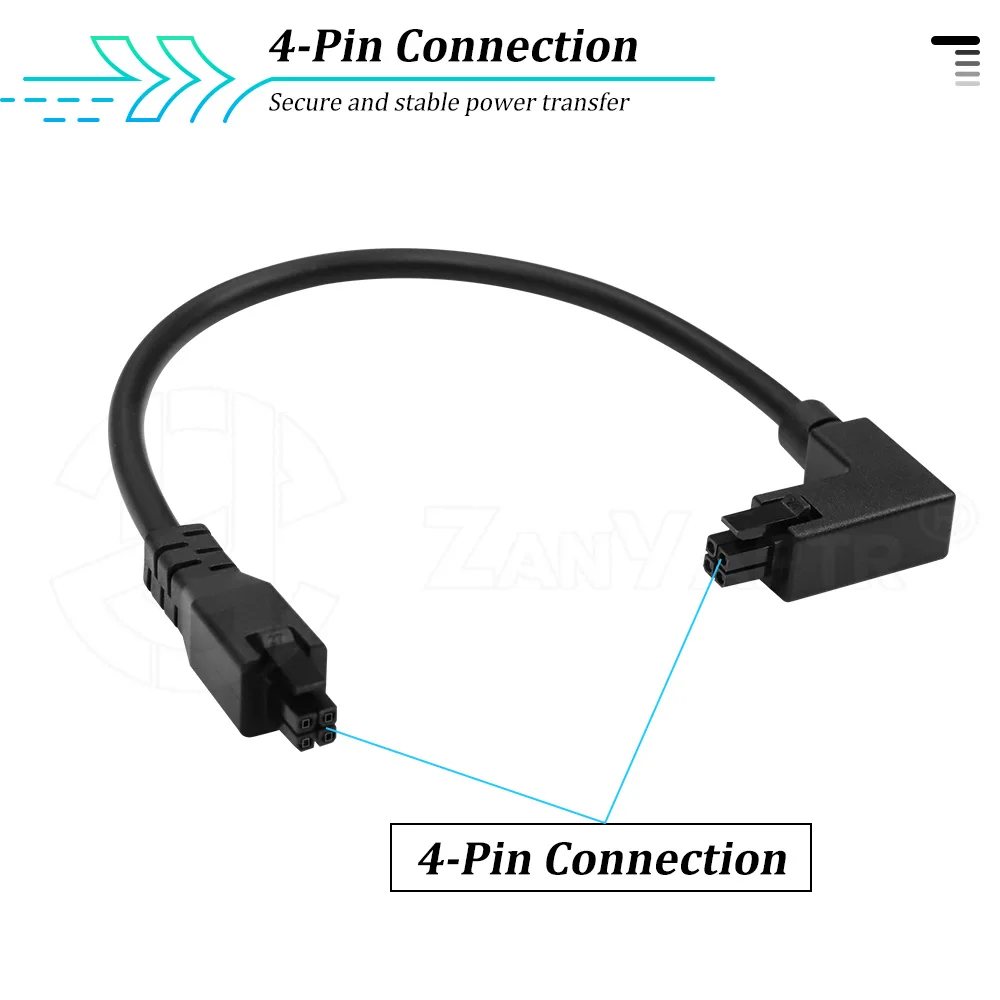 Zamiennik 4-pinowego kabla magistrali do drukarek 3D Bambu Lab A1 Mini P1P P1S X1 X1C X2D, kabel połączeniowy magistrali. — zdjęcie produktu 4
