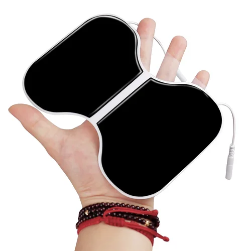 Imagen 2 del producto Almohadillas de electrodos de masaje TENS de repuesto autoadhesivas, parche de electrodos EMS, fisioterapia nerviosa, Gel Estimulador muscular de acupuntura