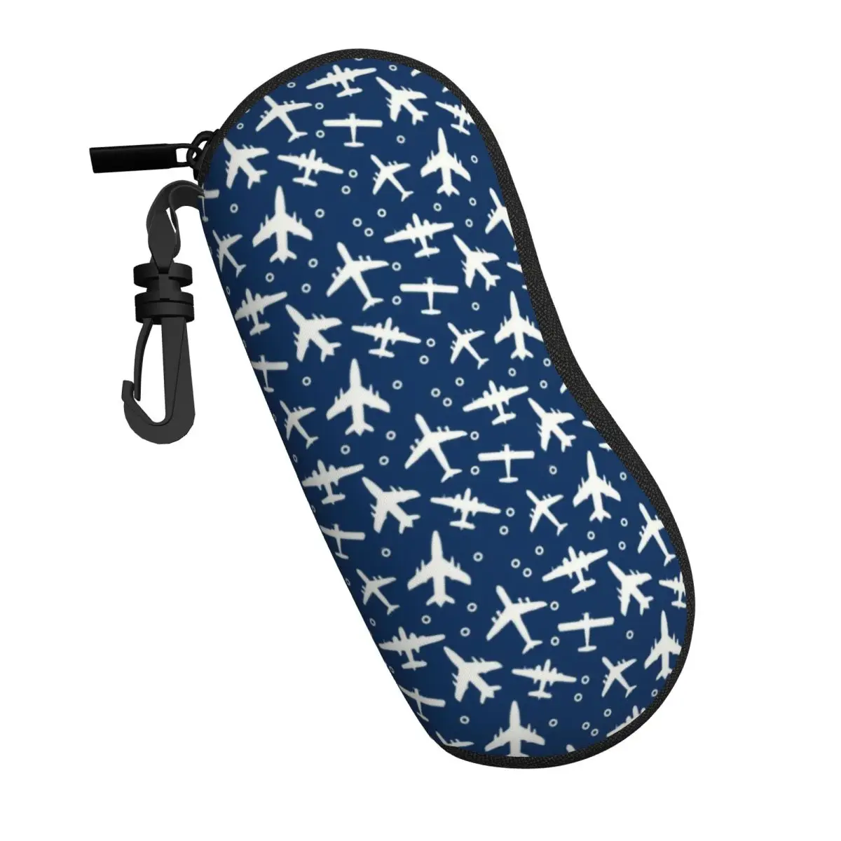 Custom Aeroplanes Flight Pilot Glasses Case Stylish Airplane Aviation Aviator Shell Eyeglasses Case Sunglasses Box