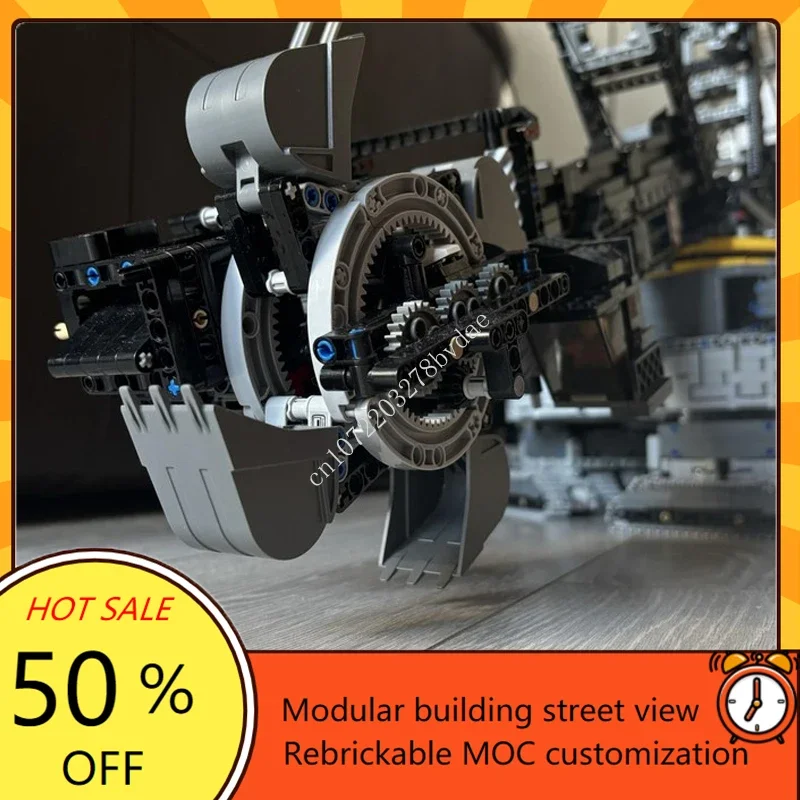 5707 قطعة MOC Krupp Bagger 293 RC حفارة نماذج من الشاحنات ألغاز مخصصة التكنولوجيا الإبداعية الجمعية طفل عيد الميلاد هدية عيد ميلاد #6