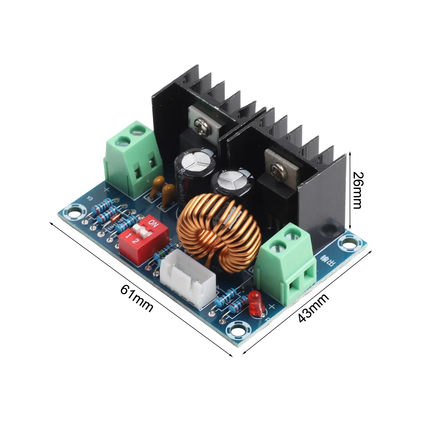 

High Efficiency Power Solution For XL4016 Step Down Voltage Regulator Capable of Delivering Robust Performance