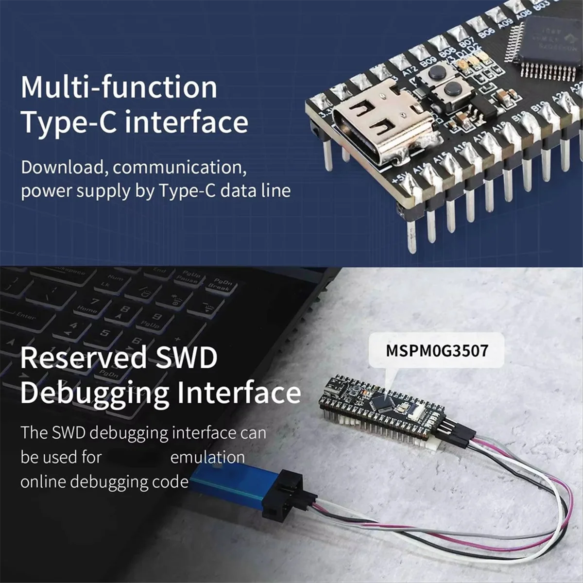 AP-MSPM0G3507 Board Embedded System Development Core