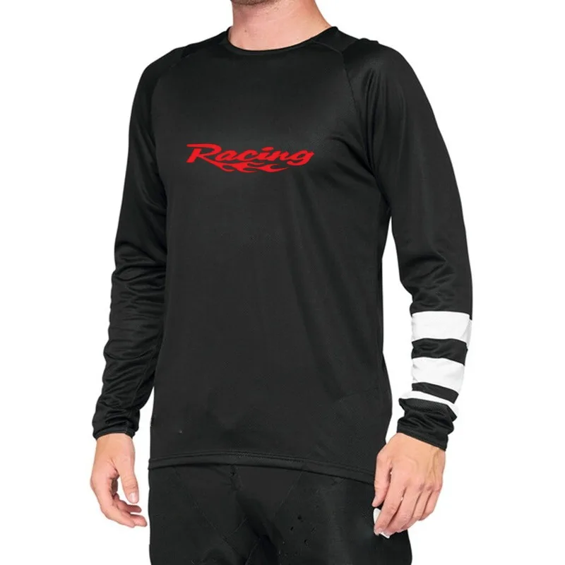 Respirável de secagem rápida motocicleta t camisa impressão 3d outono novo confortável equitação t moda motociclista wear