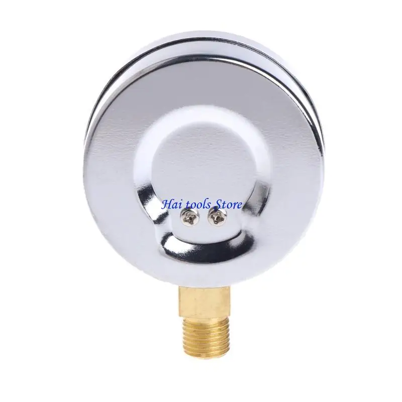 X37E 2 In 1 Mechanical Pressure Gauge Thermometer Temperature Tester 0-10 Bar G1/4