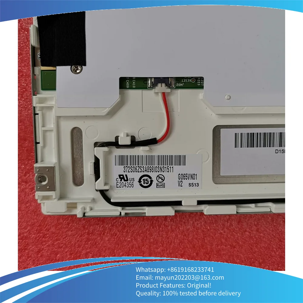 Original AUO G065VN01 V2 LCD screen