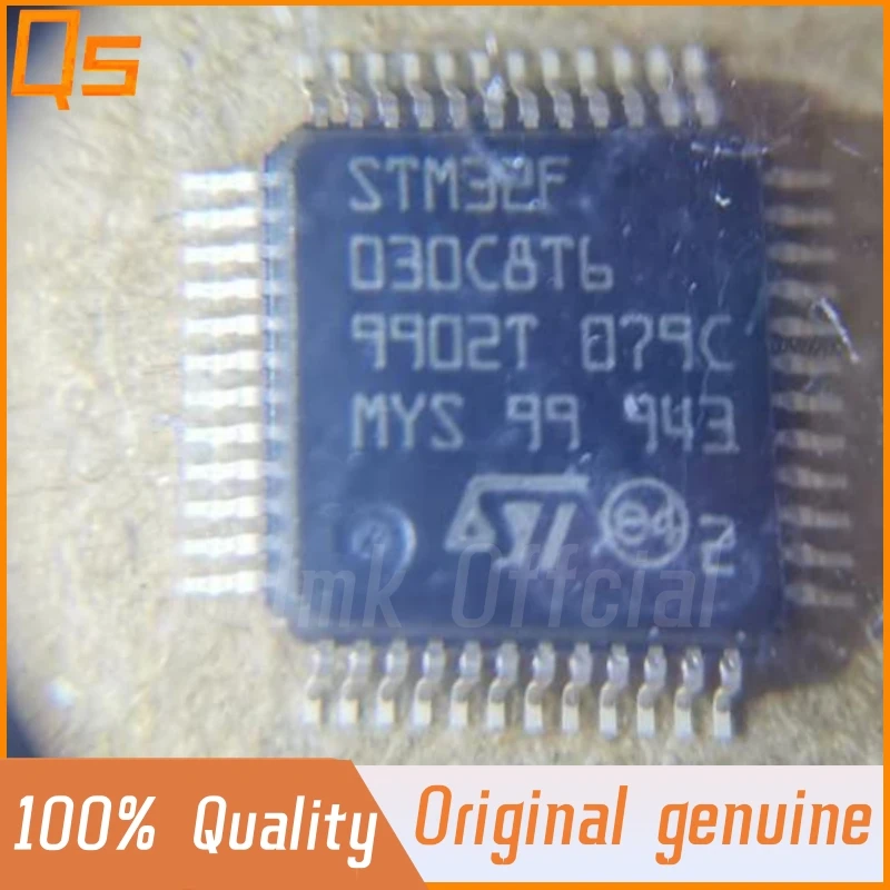 New Original  STM32F030 STM32F030C8T6TR LQFP-48 Microcontroller