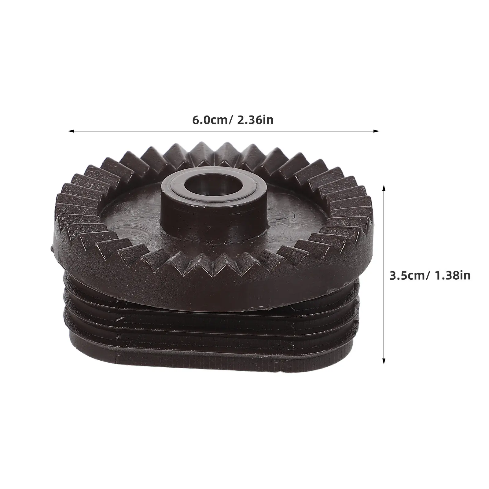 1Pair Garden Swing Fitting Attach Canopy Frame to Swing Frame Patio Top Beam Plastic Replacement Gear for Backyard Porch