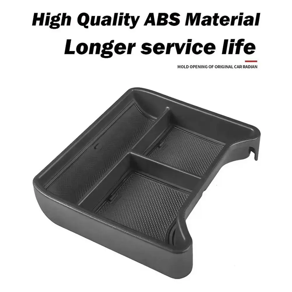 Car Center Console Armrest Storage Box Trims Tray For Volkswagen VW ID.4 ID4 ID 4 CROZZ Interior Organizer Storage Box