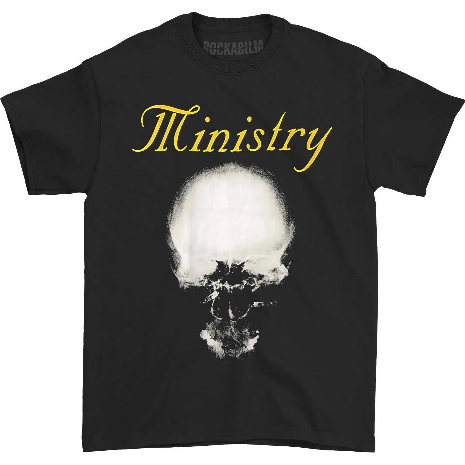 Men's Ministry Mind Skull T-shirt Small Black