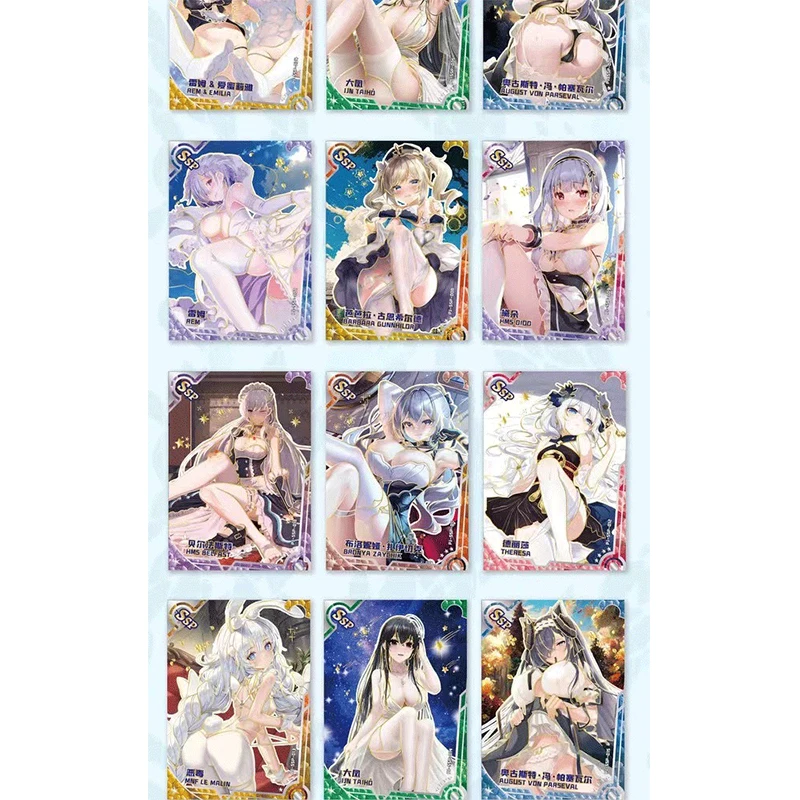 New Goddess Story Collection Card Booster Box Waifu Anime 18 ± Sexy Game Trading  Swimsuit Girl Tcg Party Toys Hobbies Gift