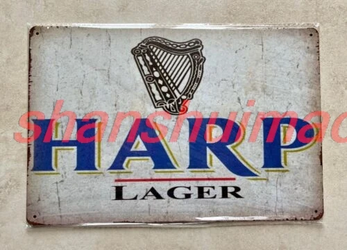 Harp Lager Metal Pl…