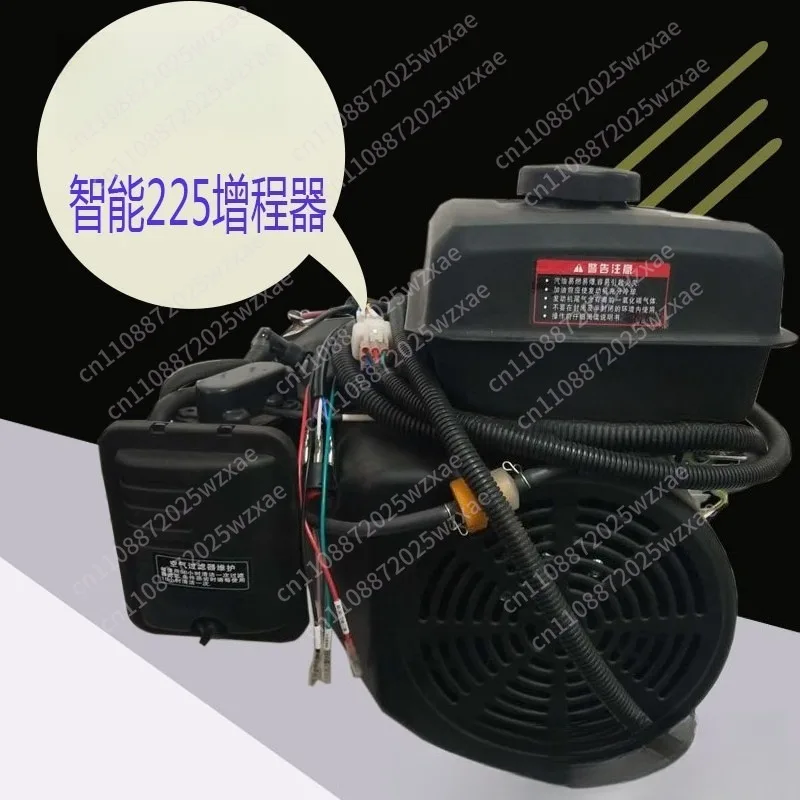 225 power for 60v72 volt automobile electric car, low noise and high power range extender 6kw generator frequency conversion