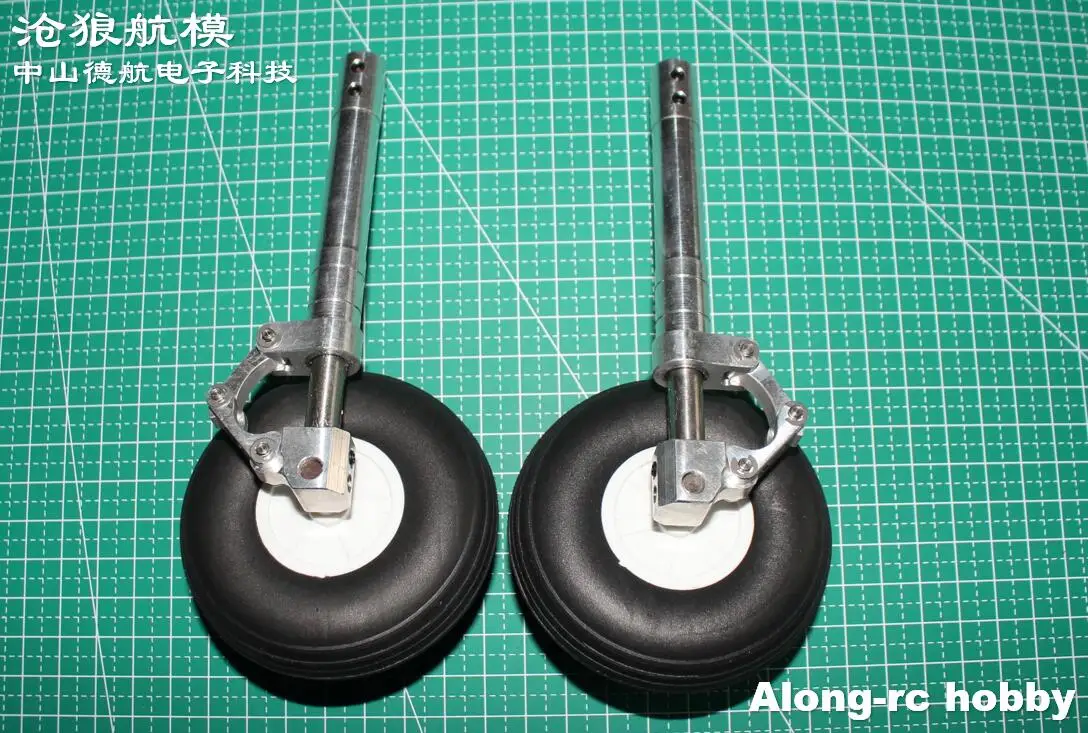 One Pair 148 158 168 178mm Strengthened Damping Landing Gear with 3