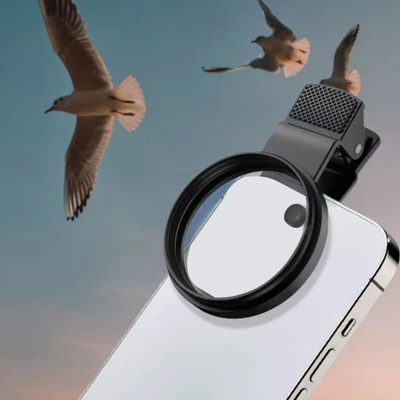 1 Set Mobile Photography Polarizer Lens Filter With Clip CPL Polarizer Eliminates Reflection And High-Definition Filter