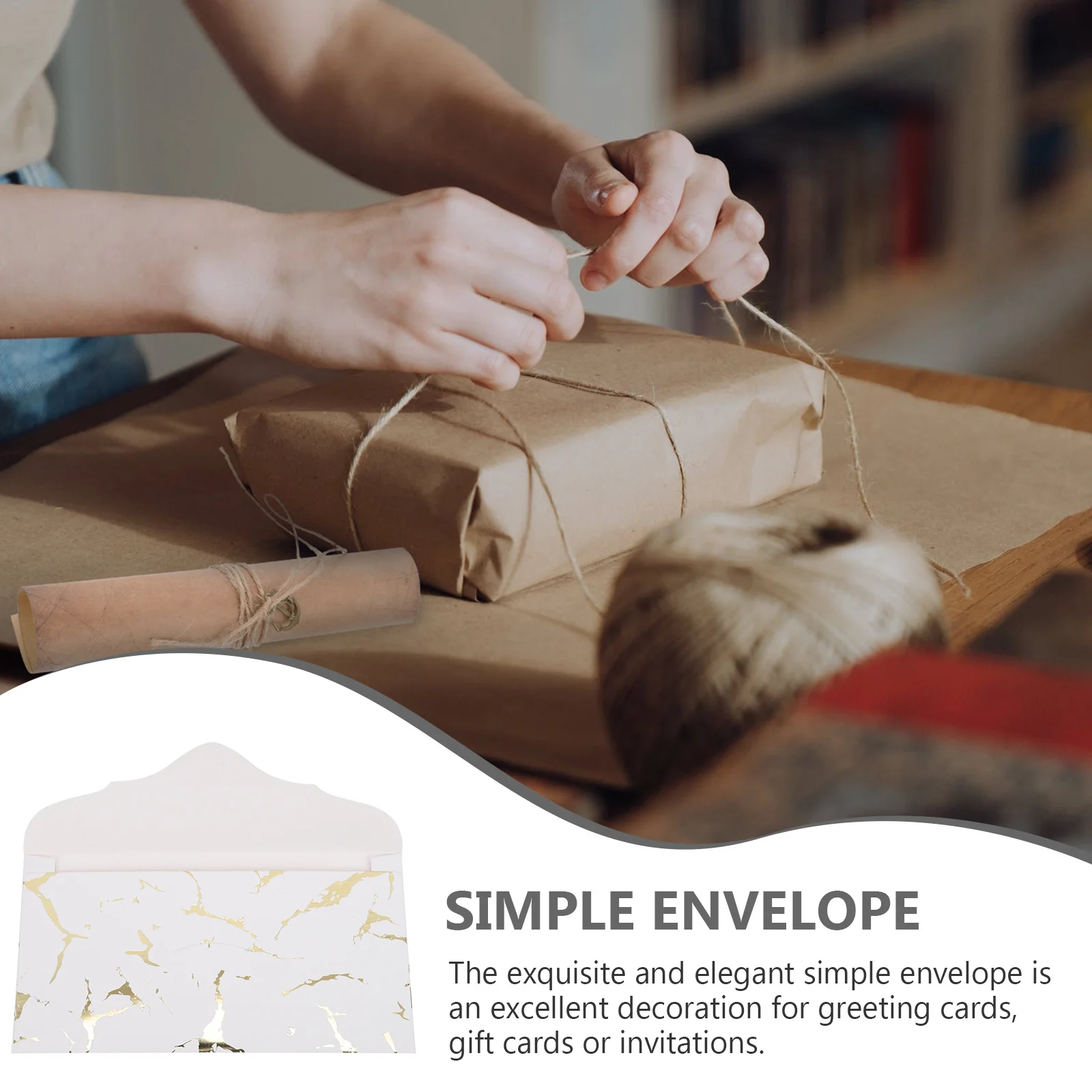 

10 шт. премиальных конвертов для денег с изысканным узором к Ид-фитру, позолоченные бумажные конверты для поздравительных открыток, подарочной упаковки, мусульманские