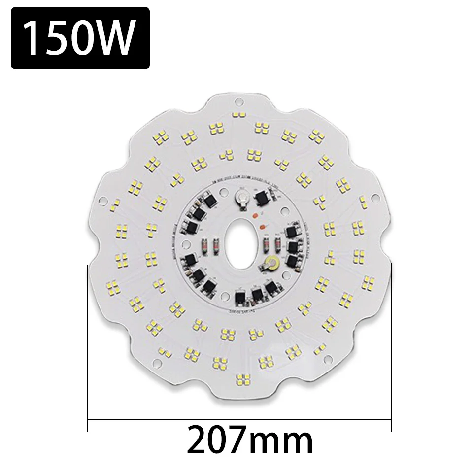 Imagem -03 - Ufo Industrial e Mineração Fonte de Luz Led Board Drive Replate Smd2835 ac 220v 100w 150w 200w