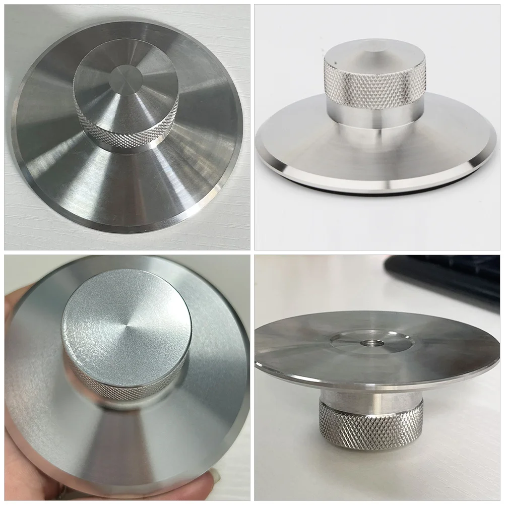 

Aluminum Vinyl Record Weight Stabilizer Turntable Disc Vibration Damping Record Player Accessory Turntable Stabilizer