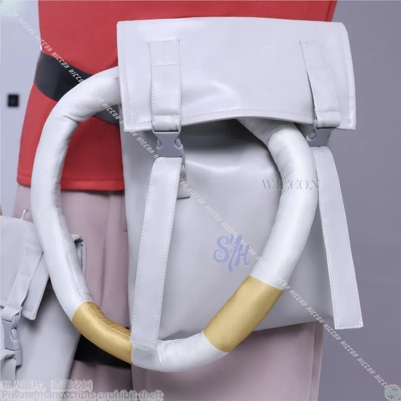 Anime Enjin GACHIAKUTA 코스프레 의상 전투 유니폼 펑크 귀걸이 코트 잘 생긴 풀 슈트 가발 남자 할로윈 맞춤형 롤 플레잉