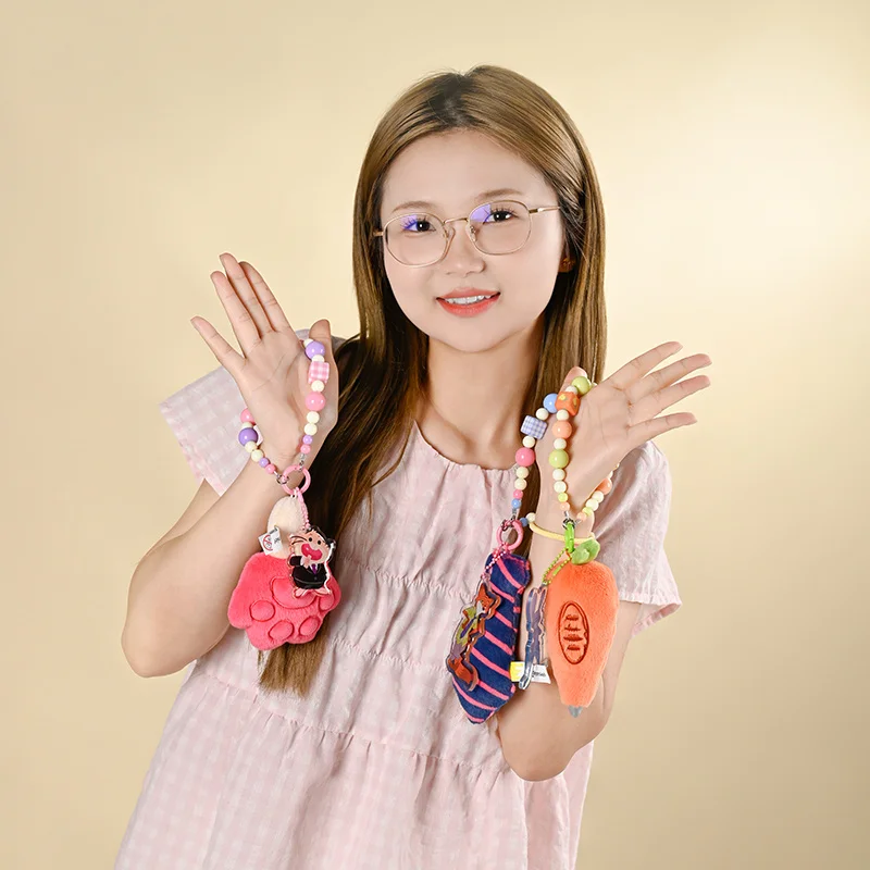 Nieuwe Disney Zootopia Judy Wortel Pluche Hanger Leuke Nick Tie Sleutelhanger Rugzak Decoratie Kinder Verjaardag Kerstcadeaus