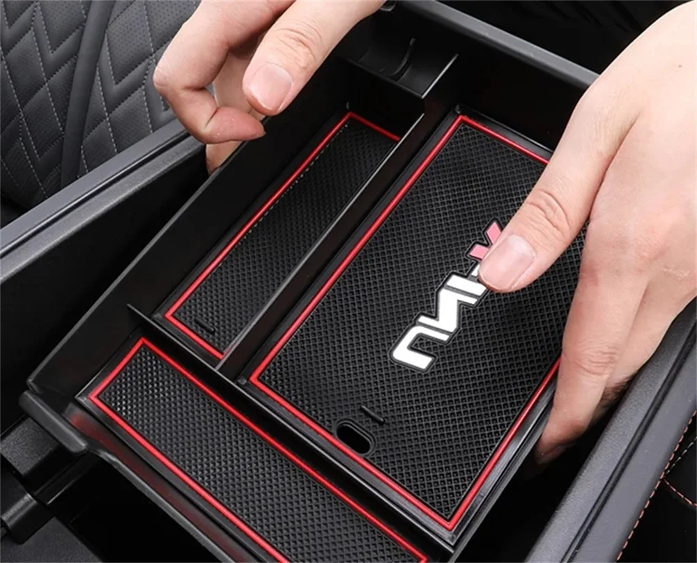 Scatola di immagazzinaggio del bracciolo dell\'auto per Changan UNI-K UNIK 2023 2022 2021 Console centrale contenitore vassoi Organizer accessori per