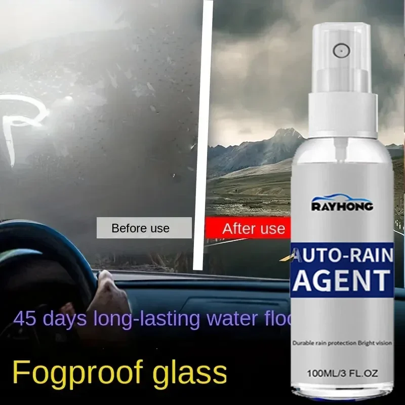 Anti-Fog Spray for Car Windows Mirrors Long-Lasting Protection Enhances Visibility Prevents Condensation on Glasses Goggles