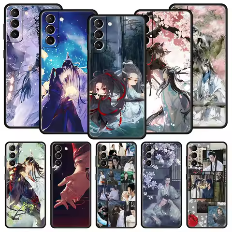 Mo Dao Zu Shi Case For Samsung Galaxy S22 S21 S20 Ultra FE 5G S24 S9 S10 Plus S23 S10E Silicone Phone Cover Shell