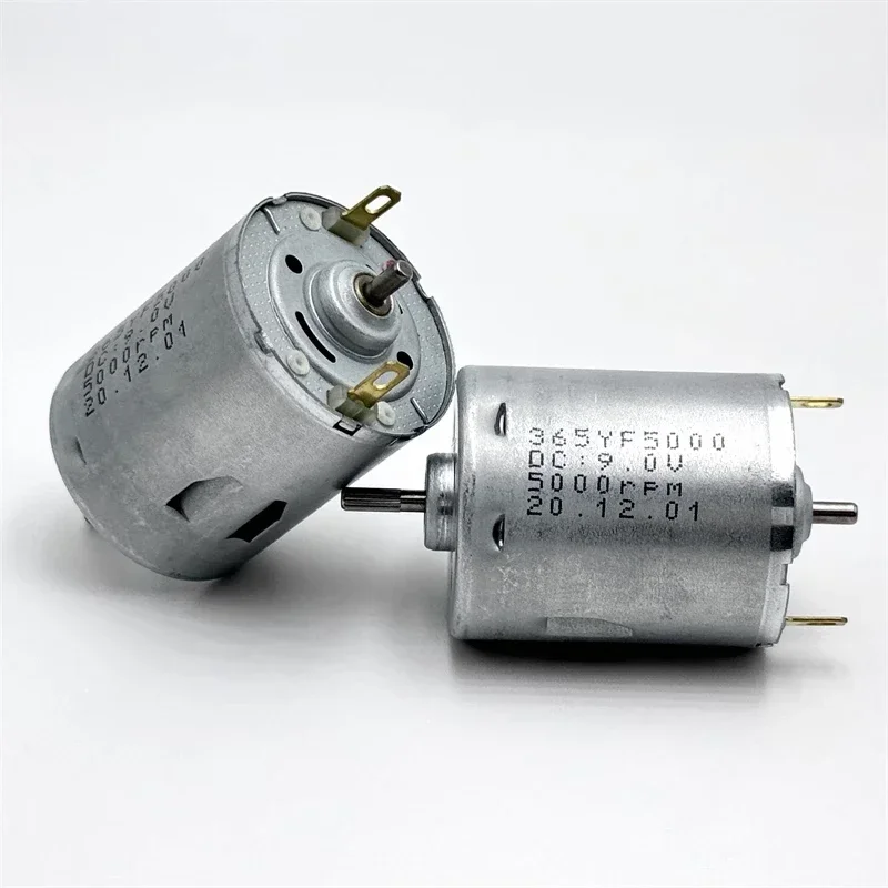 

365 Micro Motor Dual Shaft 1Pcs RS-365 DC 6V-24V 14200RPM Mini 28mm Electric Motor Knurled Shaft DIY Sweeper Robot