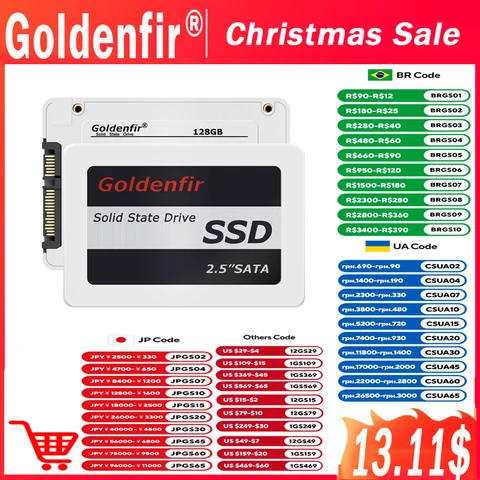 Goldenfir hot selling classic 2.5 SSD 120GB 120GB 240GB 256GB