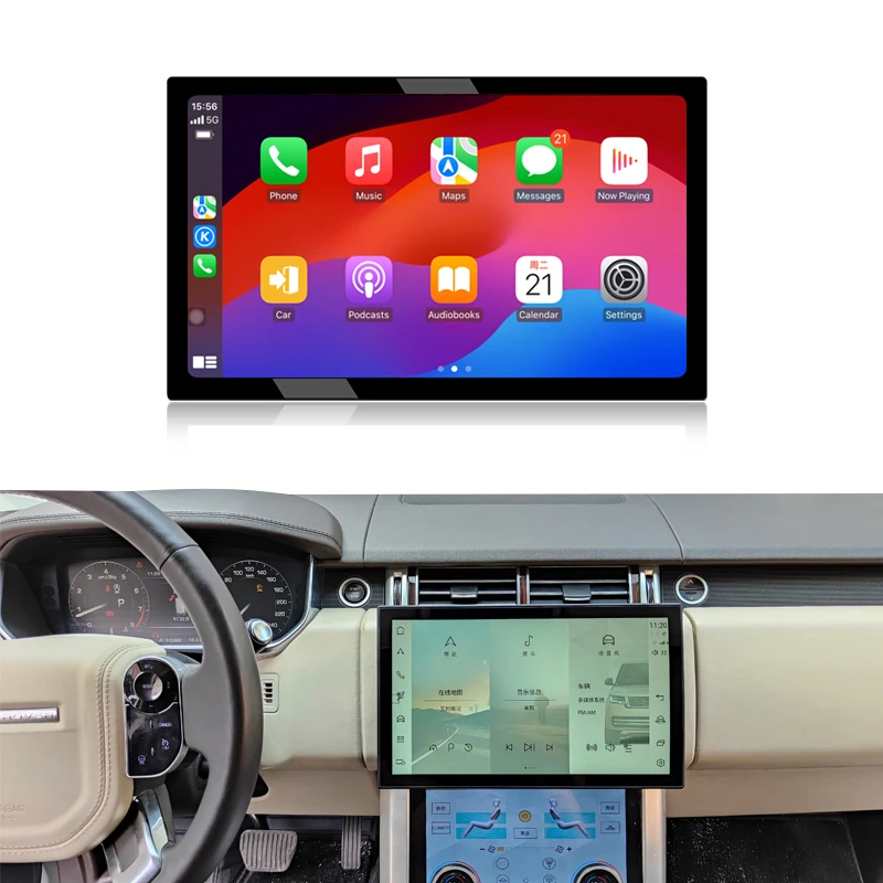 13.3 inch 1600*1200p HD GPS Navigation Upgrade Screen for Range Rover Sport Android 13 Left Right Hand Drive