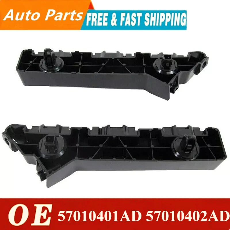 

2pcs Left Right Front Bumper Support Bracket 57010401AD 57010402AD FIt For Chrysler 300 2011-2020