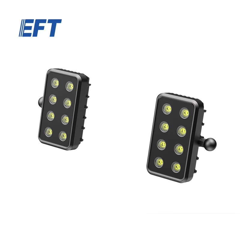 New Release EFT 80w High Brightness Drone Spotlight 30mm/2pcs for EFT Z30 Z50 Agricultural Drone Sprayer Night Flight Assistant