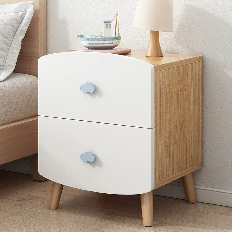 

Nordic Italian Nightstands Design Narrow Simple Organizers Storage Bedside Table Mobile Bedroom Table De Chevet Home Furniture