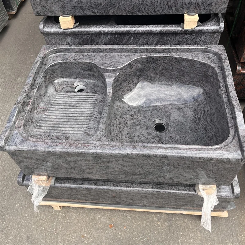 New Design Granite Laundry Sink Outdoor Garden Decoration Natural Stone Wash Basin Home Hotel Design