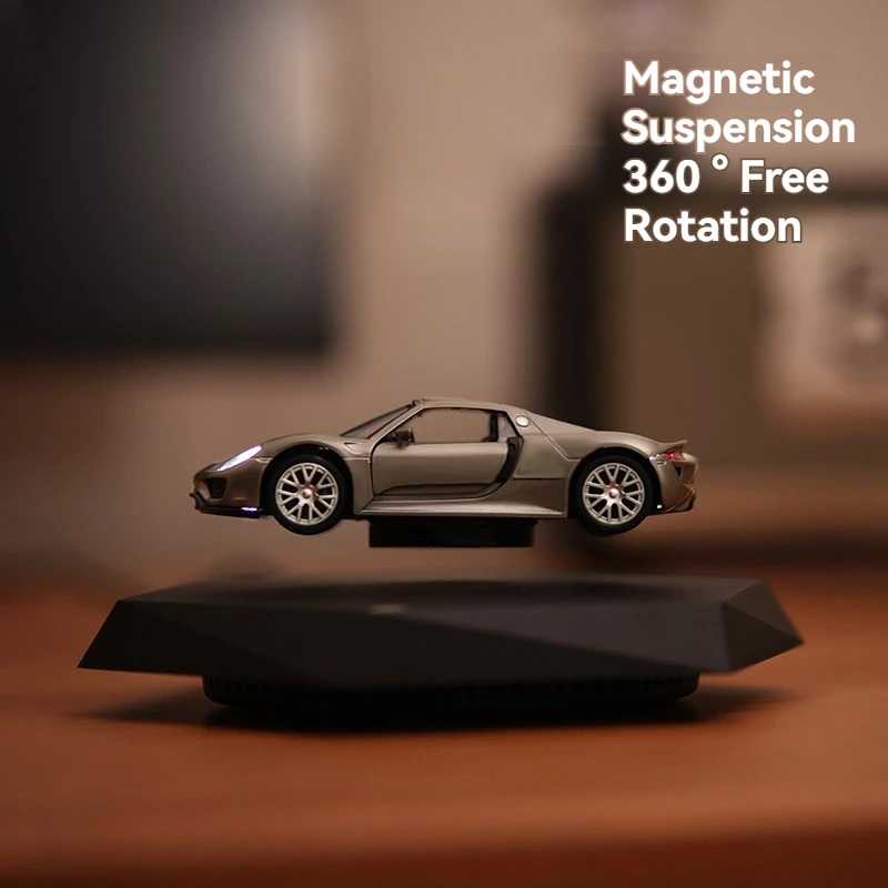 Magnetic Levitating Car Ornament, Creative Auto Spinning Model, Modern Home Décor, Perfect Gift for Car Enthusiasts Kids and Men