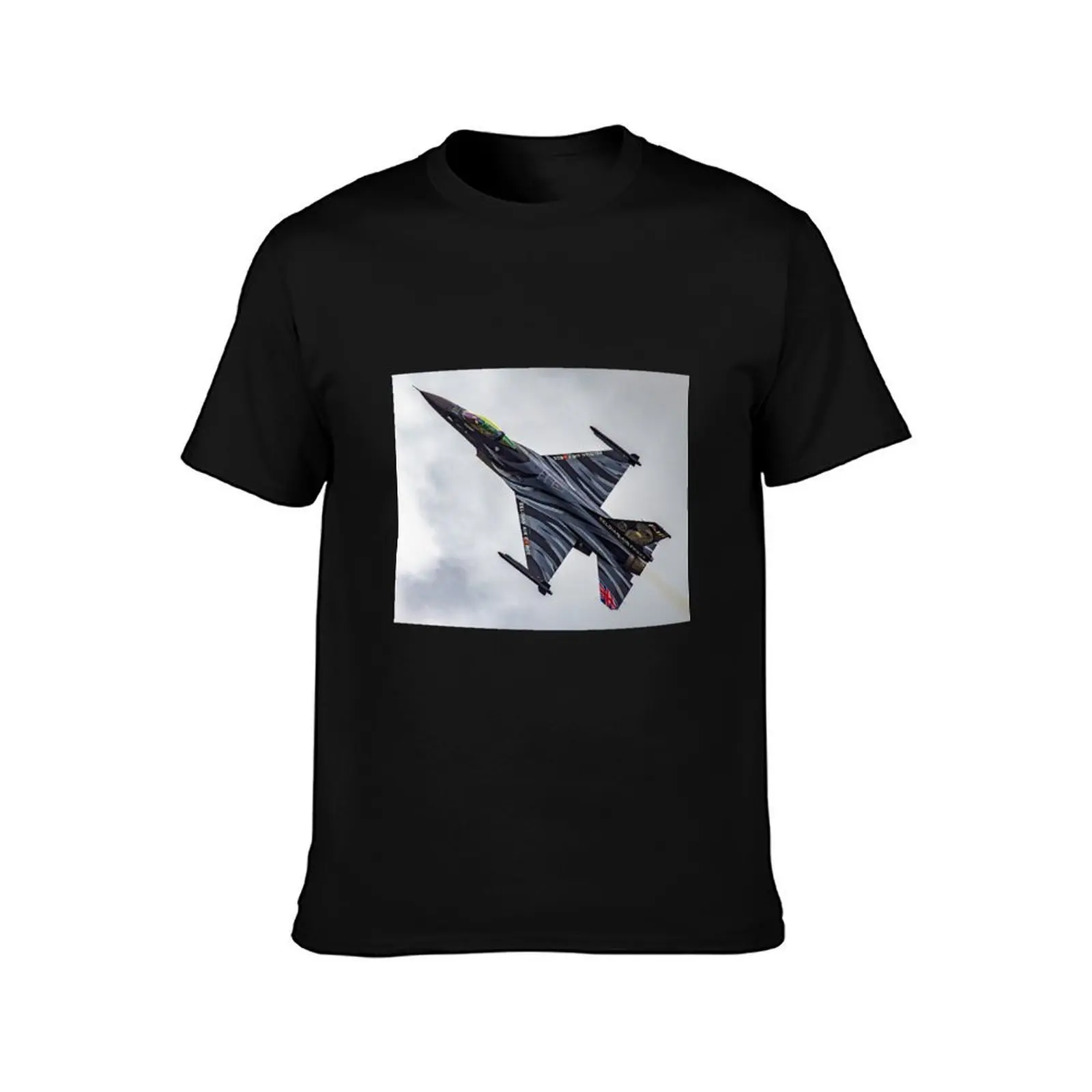 Dark Falcon F16 T-Shirt Non-Shrink Basic Cotton T-Shirt