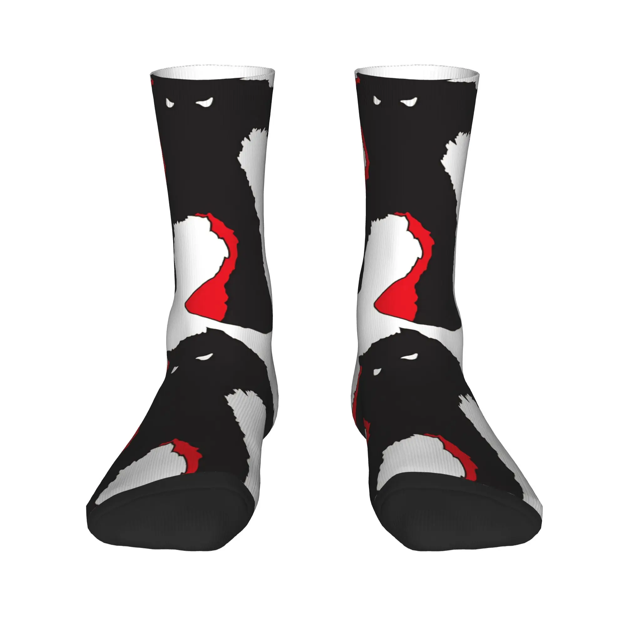 Adults Men Socks Space Invaders Premium  Stockings Autumn Fashion Warm Soft Socks Pattern Cycling Non Slip Socks