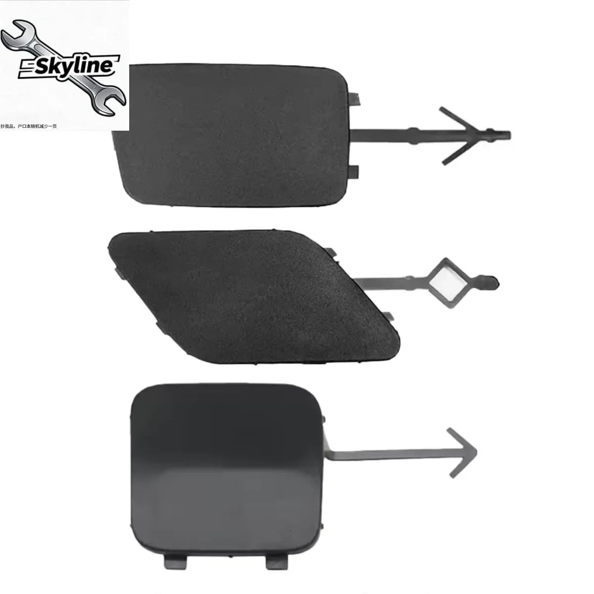 Car rear bumper trailer cover tow hook cover trim cover for Peugeot 3008 4008 5008