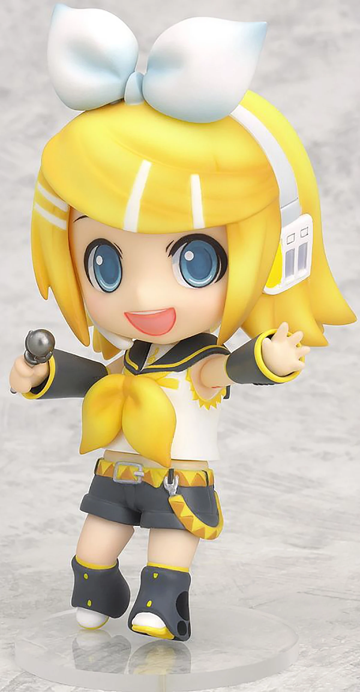 Oryginalne figurki/nakładki Nendoroid firmy Good Smile Company ( # 039) Figurka Vocaloid Kagamine Rin Dekoracja Kolekcja Prezent Zabawka